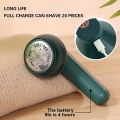 Electric Lint Remover For Clothing Sweater Anti Pilling Razor Coat Hair Ball Trimmer Rechargeable Plush Clothing Razor Remover (Random color)