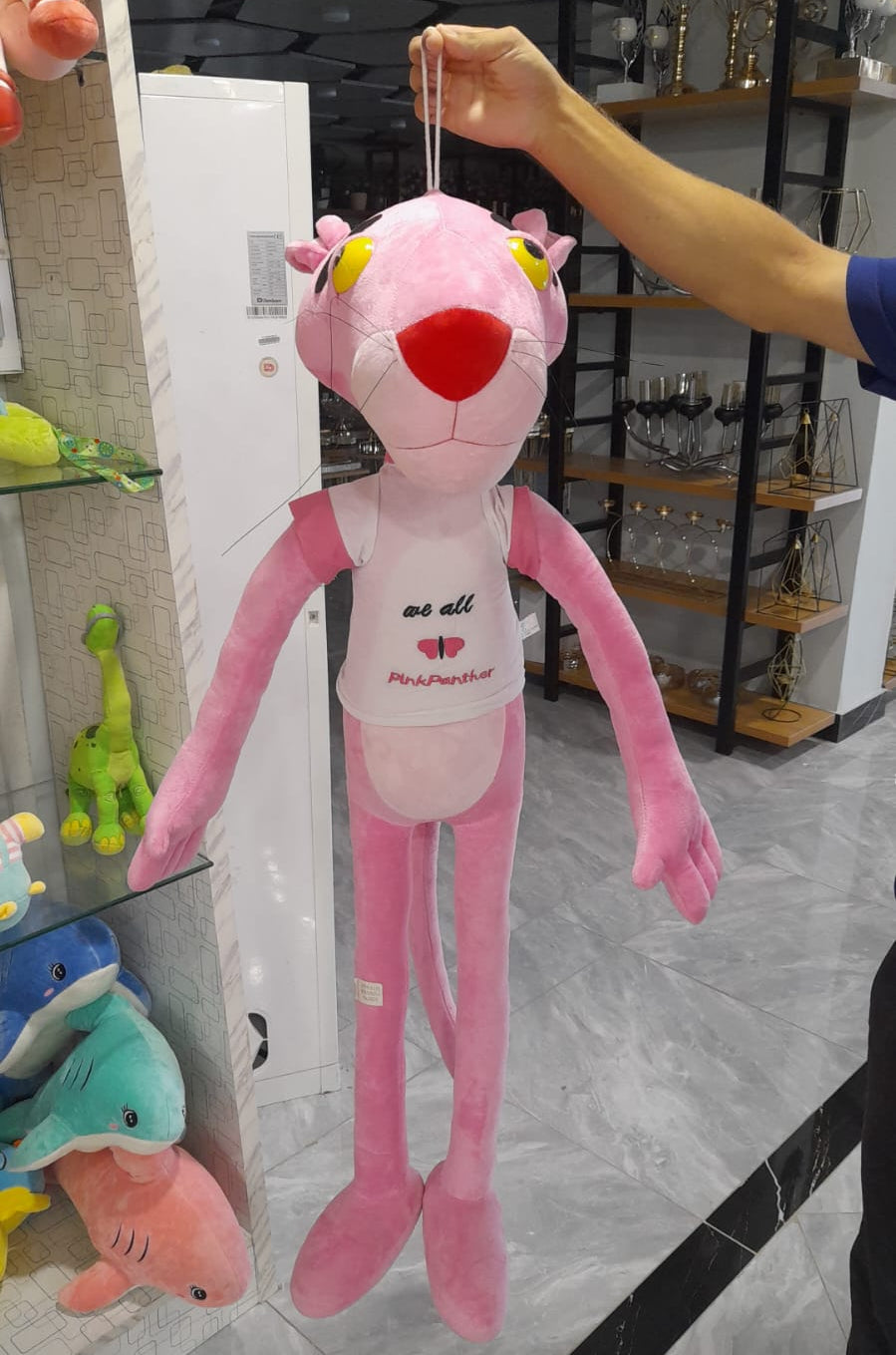 ( 100 / 130 cm ) - Pink Panther Stuff Toy for Kids