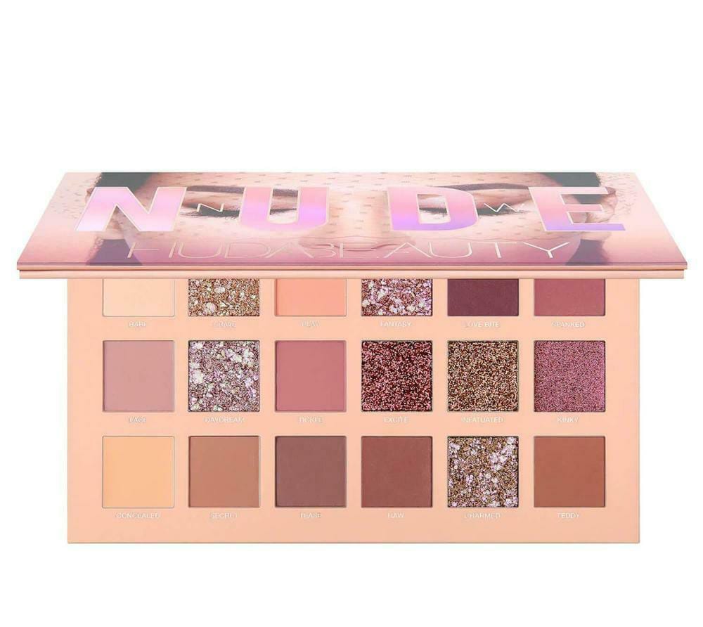 HUDA Beauty Nude Eyeshadow Palette (18 Colors Eyeshadow Palette)