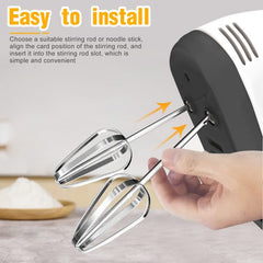 Electric Egg Beater Machine ,Coffee Beater , Hand Mixer Chargeable Baking Tool For Kitchen